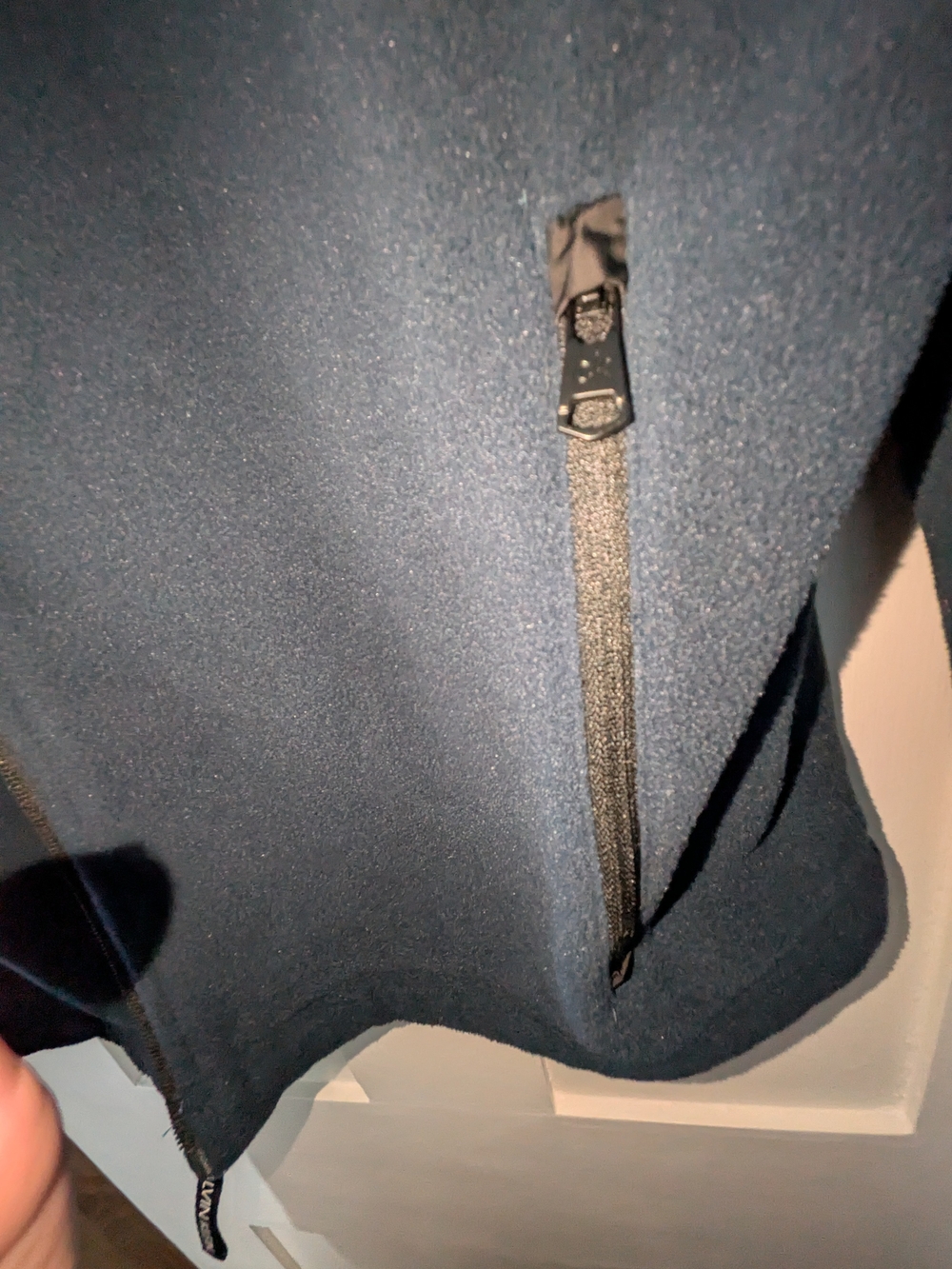 Calvin Klein Navy and Black Hybrid Performance Jacket - Picture 8 of 14